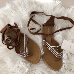 Ondademar sandals size 36 NWT